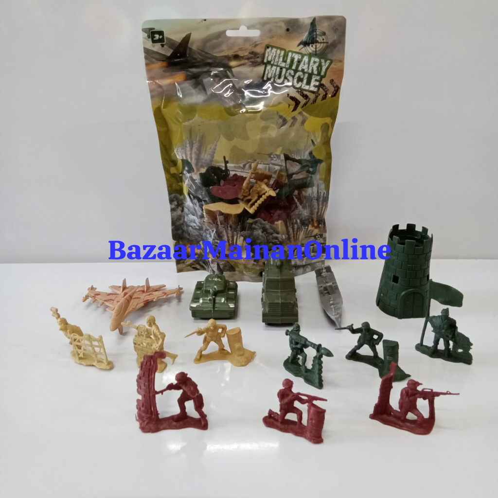 Mainan Tentara Army Toys  – L-265- Bahan Plastik – SNI
