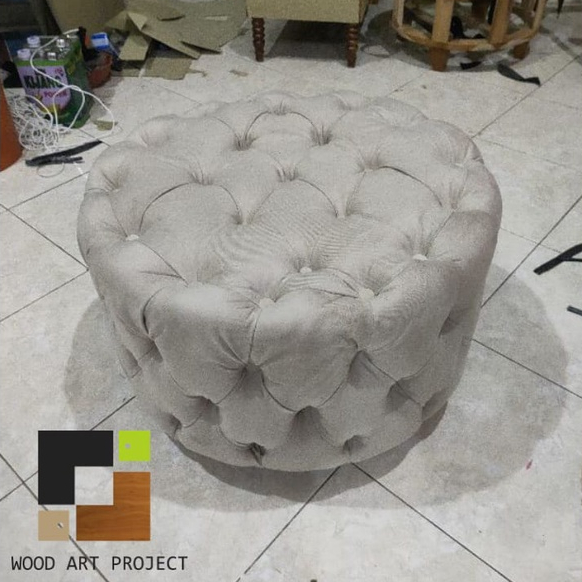 Sofa Ottoman Kancing Sofa Showroom Custom Wood Art Furniture