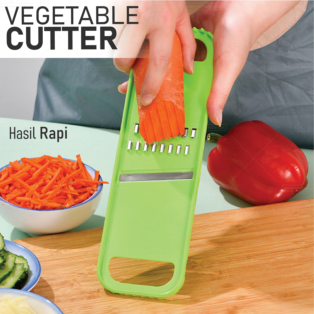 Parutan Serbaguna Vegetabble Cutter Slicer Peeler Pemotong Sayuran Penyerut Buah Praktis Murah Multifungsi