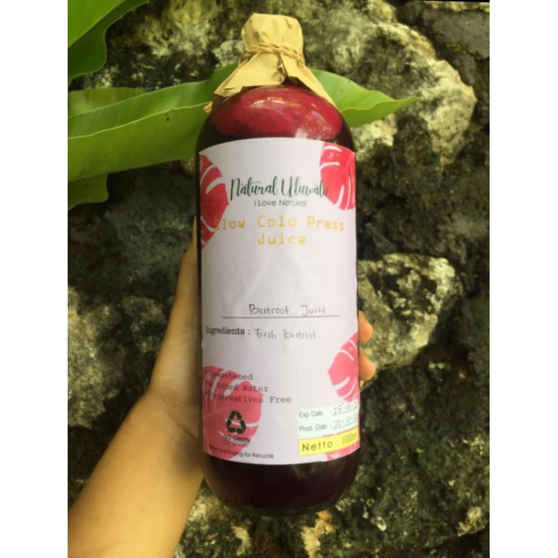 

Pure Beetroot Cold Pressed Juice