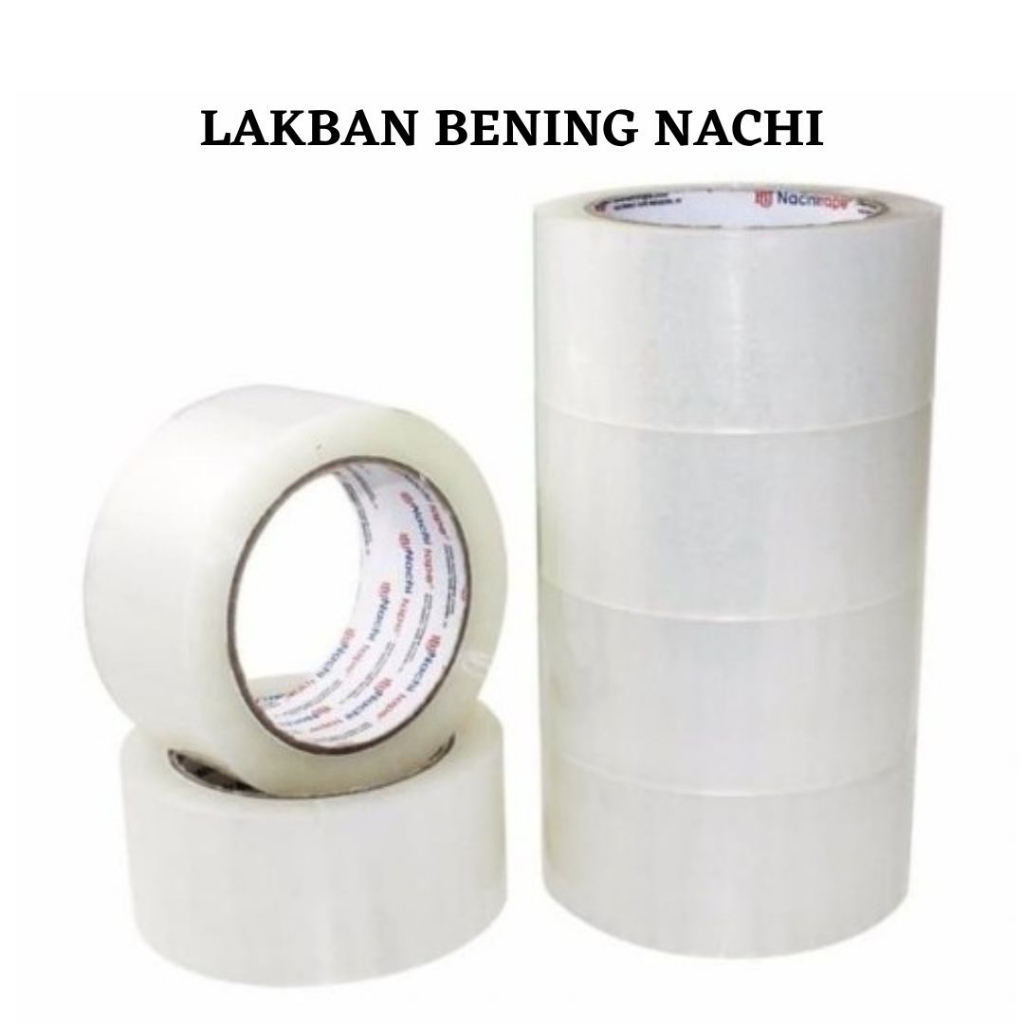 

LAKBAN 2" BENING 48MM X 90Y HARGA PROMO TOP QUALITY LAKBAN ROLL