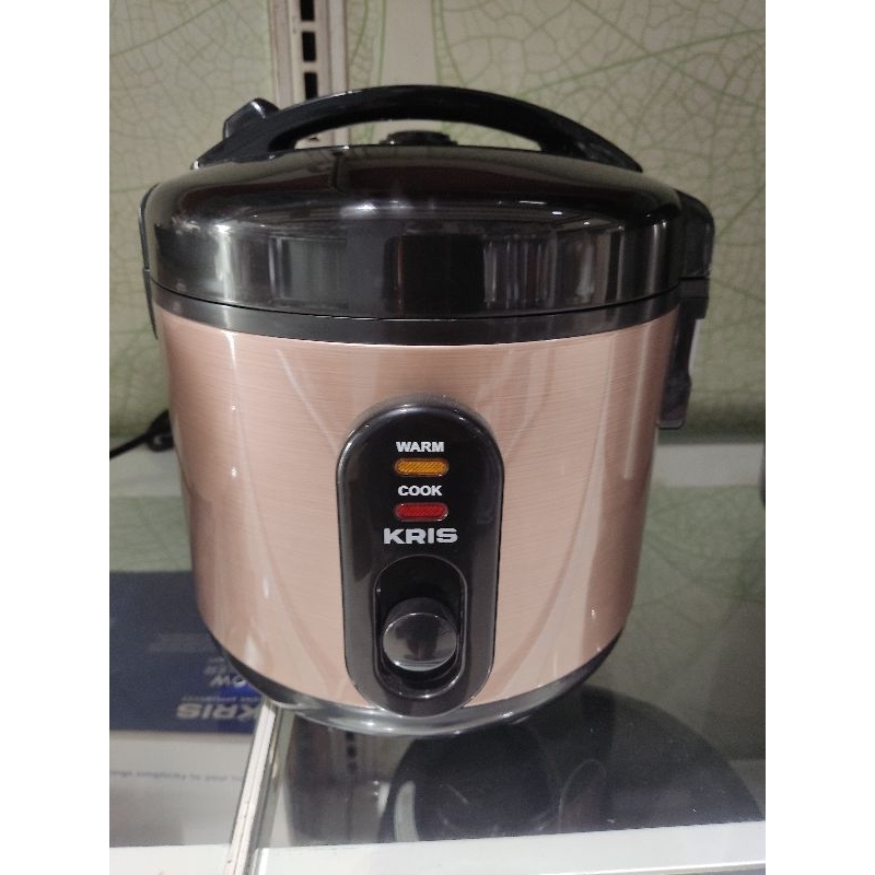 Kris rice cooker Dengan pot stainless steel 1 ltr/penanak nasi/rice cooker sehat