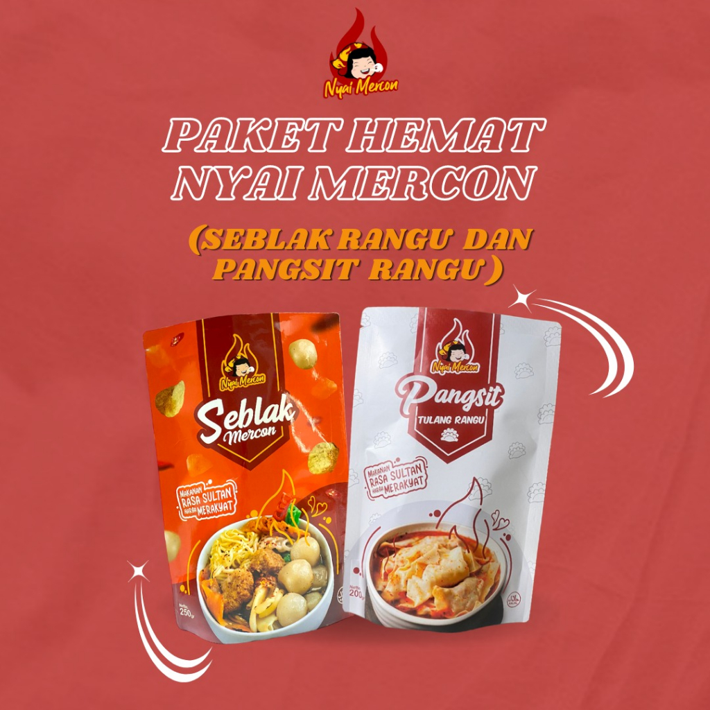 PAKET HEMAT NYAI MERCON ( SEBLAK RANGU &amp; PANGSIT RANGU)