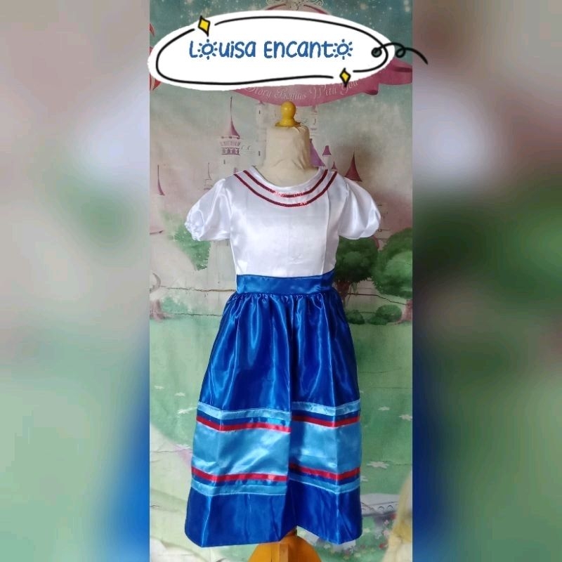 Louisa Encanto Baju Kostum Disney Size Anak Dan Dewasa