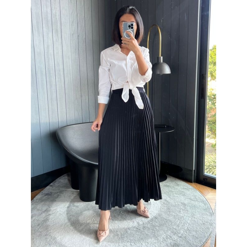 rok prisket hyget / rok basic / rok plisket murah / rok plisket hyget premium