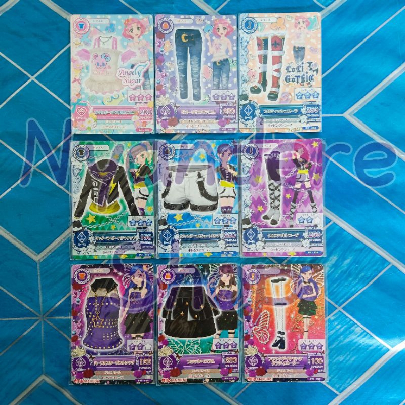 Aikatsu Promotion Card Jepang Set No Brand Special Collection Ichigo Hoshimiya Aoi Kiriya Ran Shibuk