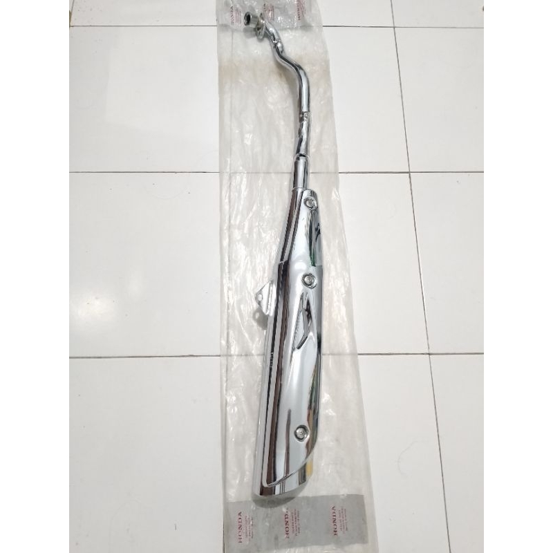 18300-KTM-850 knalpot honda supra x 125 lama old aplikasi kharisma 125 original asli honda AHM nos