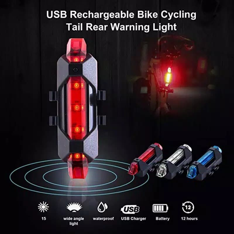Lampu Sepeda Aksesoris Kelap kelip Penerangan Sepeda BS216 Light Bicycle Lamp BS 216