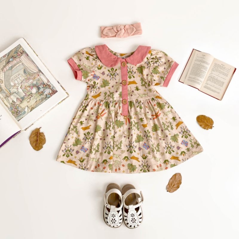 BOHOPANNA - SHIZUKA DRESS BOHOPANNA - DRESS ANAK BOHOPANNA - DRESS ANAK - DRESS BAYI - BAJU ANAK