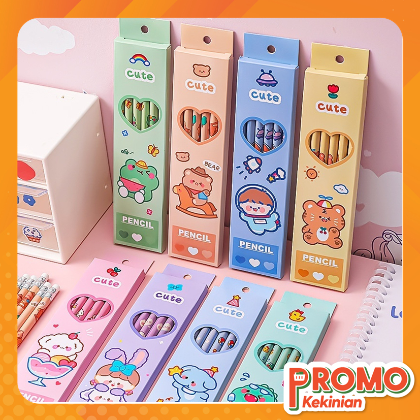 

PROMO KEKINIAN - S5670 Pensil Set Isi Banyak / Pensil Set Alat Tulis Sekolah Anak Lucu / Pensil Set Pack Cute / Pensil Anak Karakter Lucu