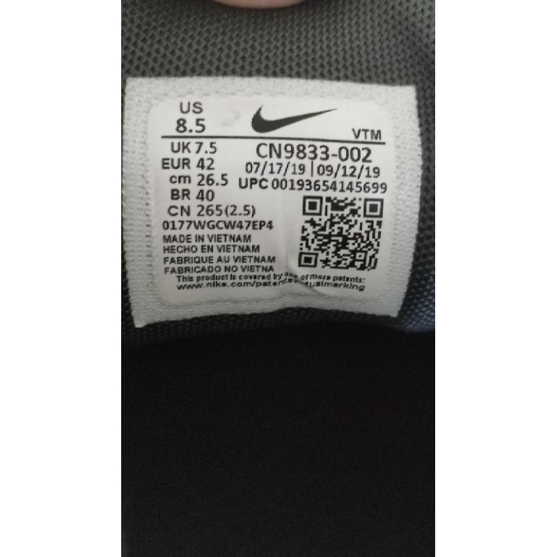 Sepatu NIKE AIR MAX 720 " SMOKE GREY NEON "(BNWB) ORIGINAL 100%