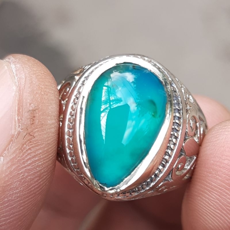 Cincin Batu Bacan Doko Majiko Asli Natural Original