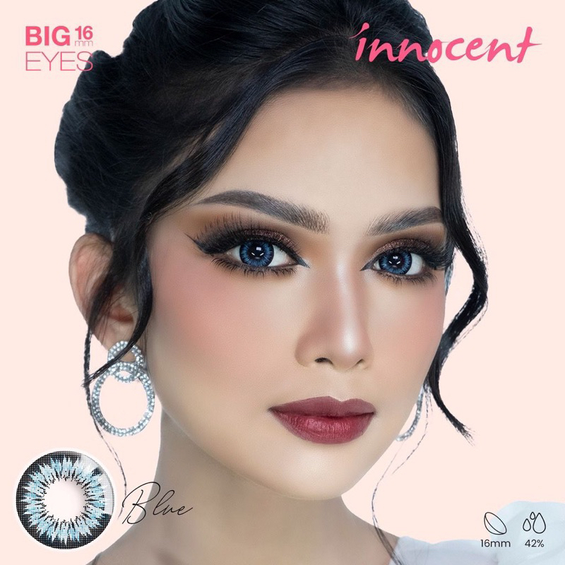 Innocent Blue | Softlens Engagement | Softlens Hangout | Softlens Normal | Softlens Biru | Softlens 