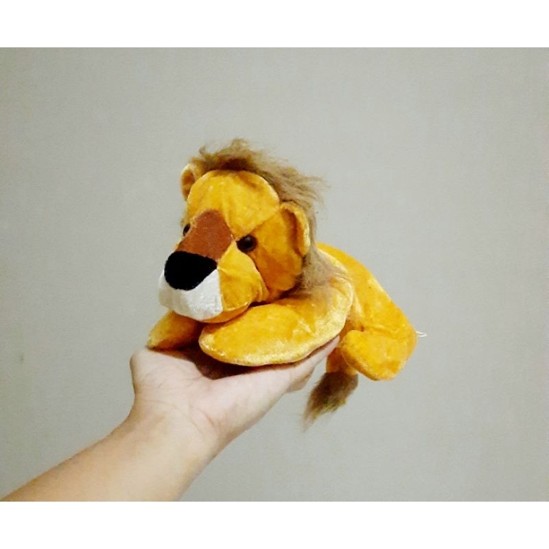 Boneka Singa Original Size 25 cm/ Boneka Singa/ Boneka Lion
