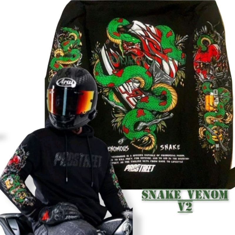 Jaket Hoodie | Prostreet | Hoddie | Raching | Cowok | Motor | Keren | Hitam | Sunmori | Sunmori || sunmory