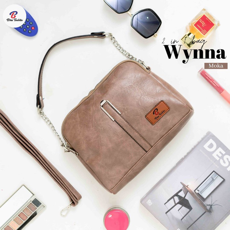 WYNNA BY BIRU TSABITA TAS  SELEMPANG WANITA KULIT SINTETIS MURAH