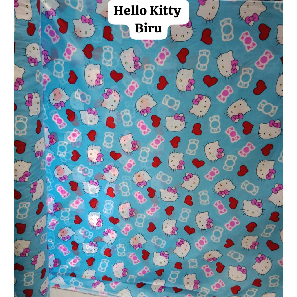 [PART 1] Kartun 1/2 meter Kain Katun Disperse Grade A polimikro sprei