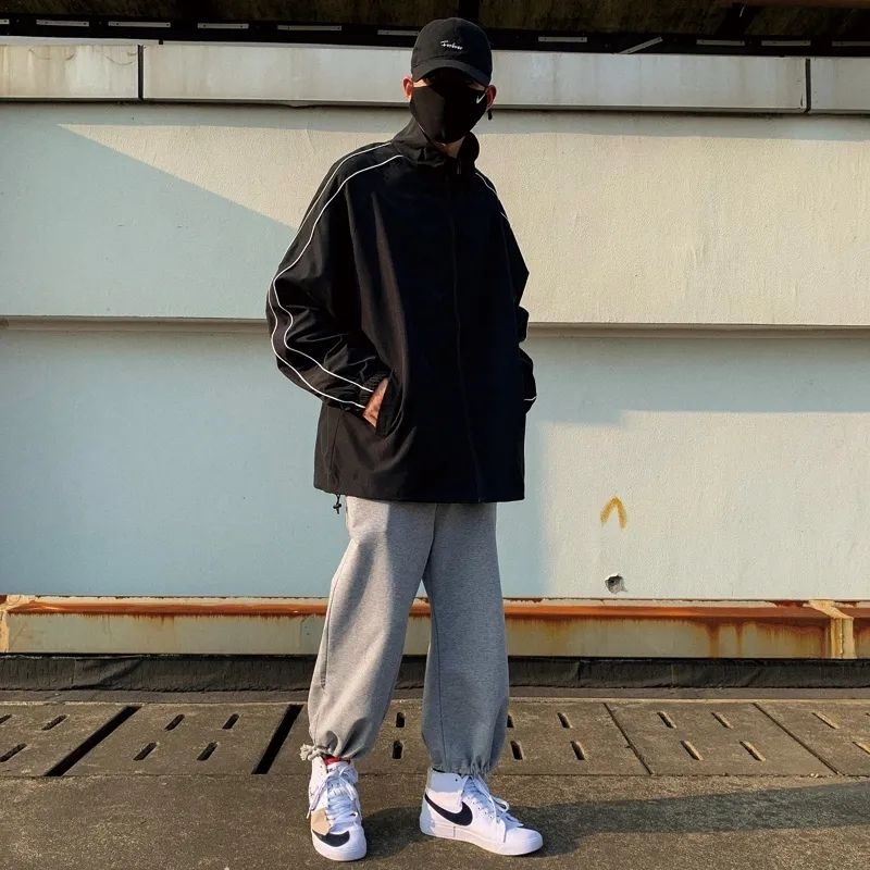 JACKET TRACK SUIT PRIA - VARSITY VINTAGE KASUAL - JACKET PRIA RETRO - VINTAGE JACKET