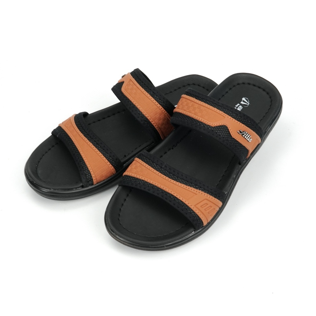 Sandal Slop Kulit Casual Pria - Jaguar 02