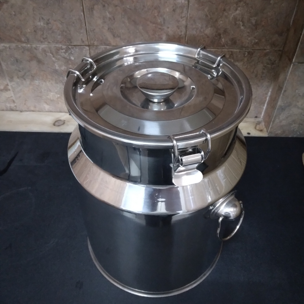 Milk Can Stainless Steel Sus304 -10liter -