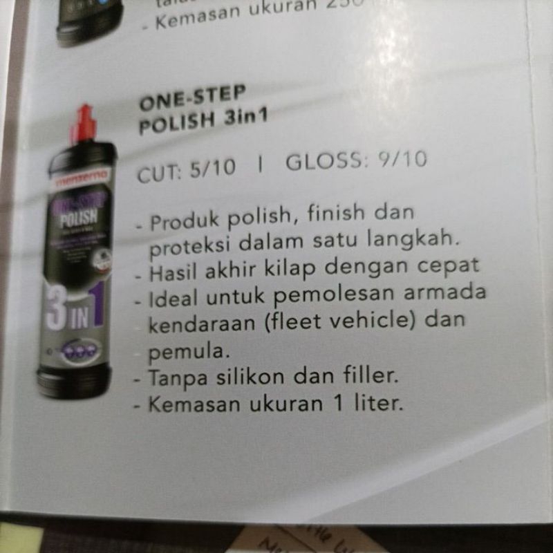 Menzerna One Step Polish 3in 1 20ml