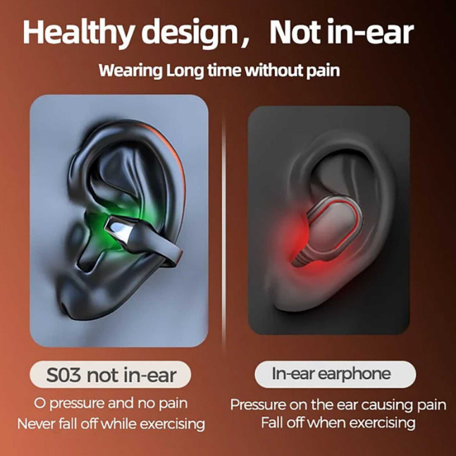 Earbuds TWS Bluetooth 5.2 HiFi Surround Ergonomic 300mAh Suara Stabil Nyaman Digunakan Waterproof Berkualitas