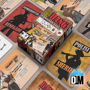 OnmysoulShop - Kartu Keluarga Bang Permainan Dadu The Dice Game Cowboy Coboy CaGames Player Fun Game