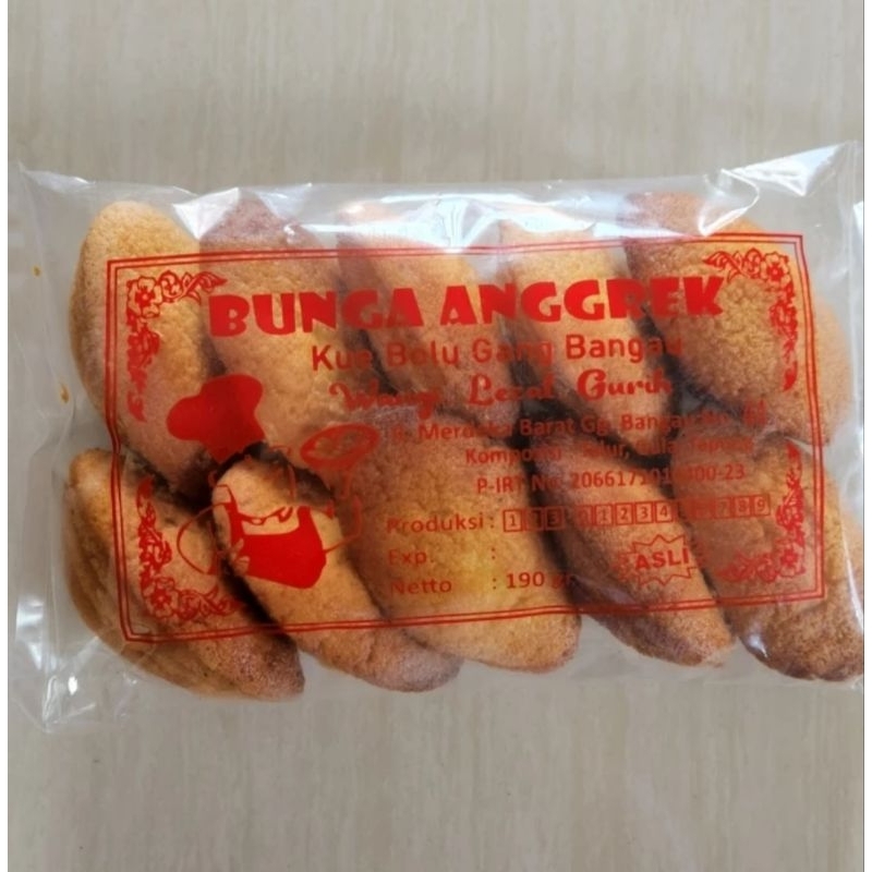 

BOLU ANGGREK - Kue Bolu Gang Bangau - Bolu Jadul 190g - Bolu terenak Pontianak