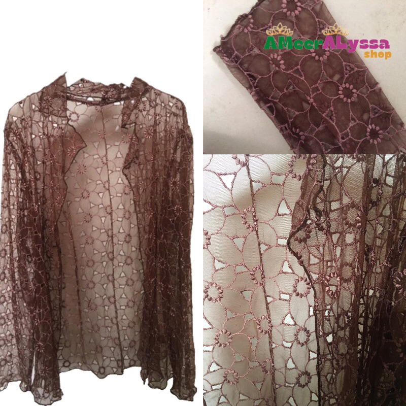 OUTER TILE PANJANG BAJU LUARAN BAJU WANITA OUTER LENGAN PANJANG 404M