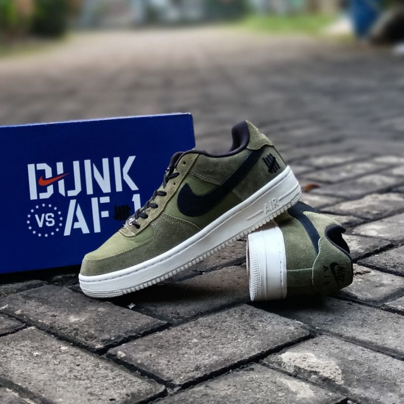 Nike Air Force One Undefeated Army Grade Original