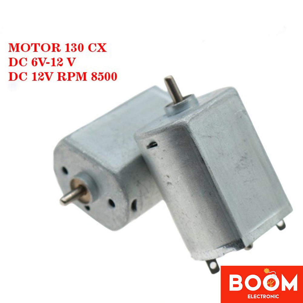 Dinamo/ Motor 130 Shaft Pendek DC 6V-12V (130CX)