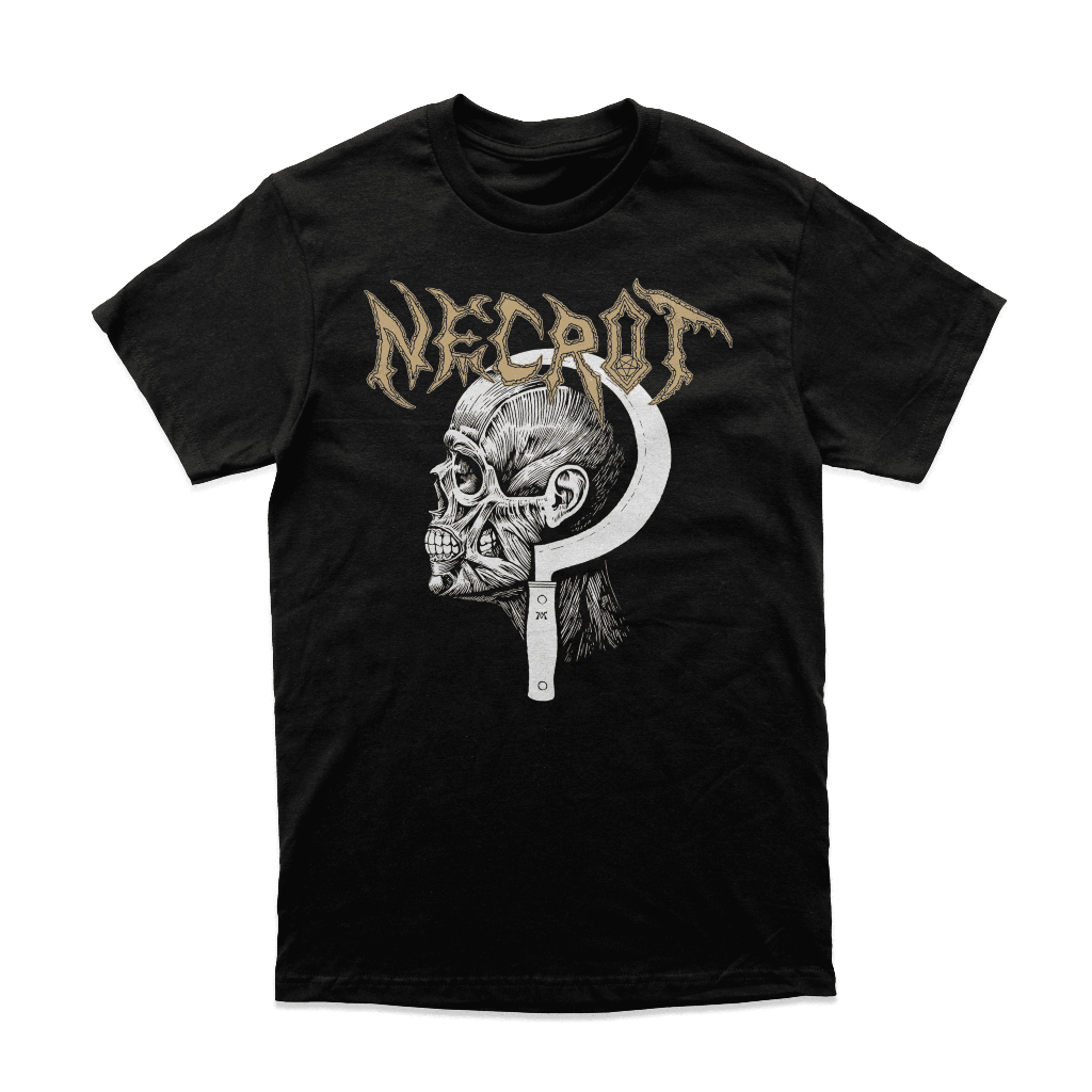 Kaos Tshirt Baju Band Necrot "Sickle" Merchandise