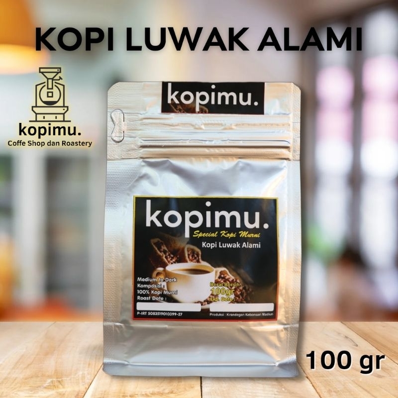 

Kopimu | Kopi Luwak Alami | 100gr