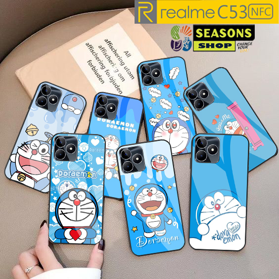 Softcase Realme C53 NFC Terbaru - Softcase kaca Realme C53 - Softcase Glass Glitter Realme C53 - Sof