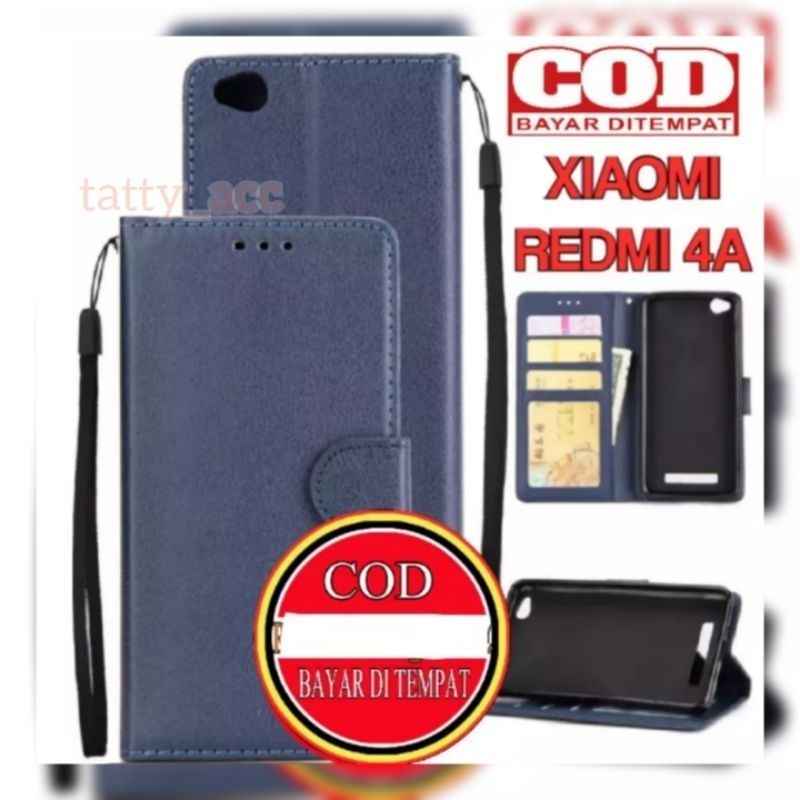 CASE DOMPET FLIP REDMI 4A