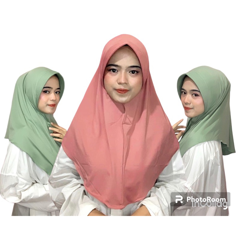 JILBAB BERGO HAMIDAH SPANDEX JERSEY HIGH QUALITY | HIJAB SPORT