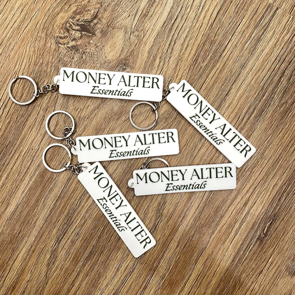 Money Alter - Keychain Rubber / Gantungan Kunci Karet