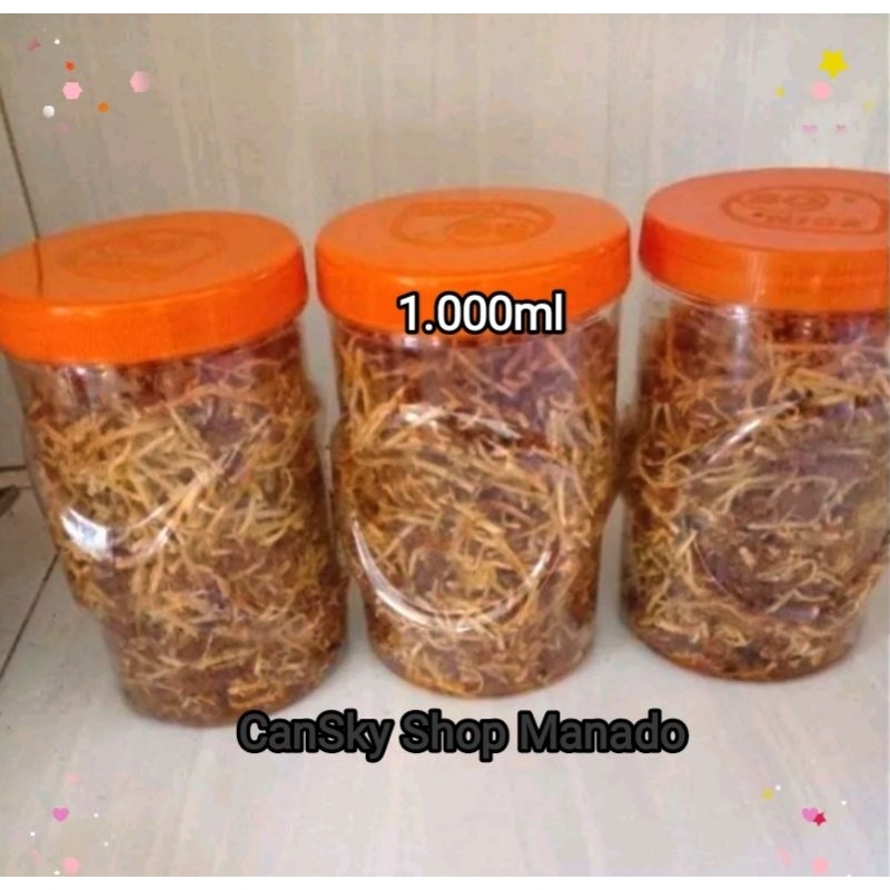 

ABON CAKALANG mix BETE KHAS MANADO KEMASAN 1000ml ‼️ Kemasan Besar (Banyak) MURAH ✅