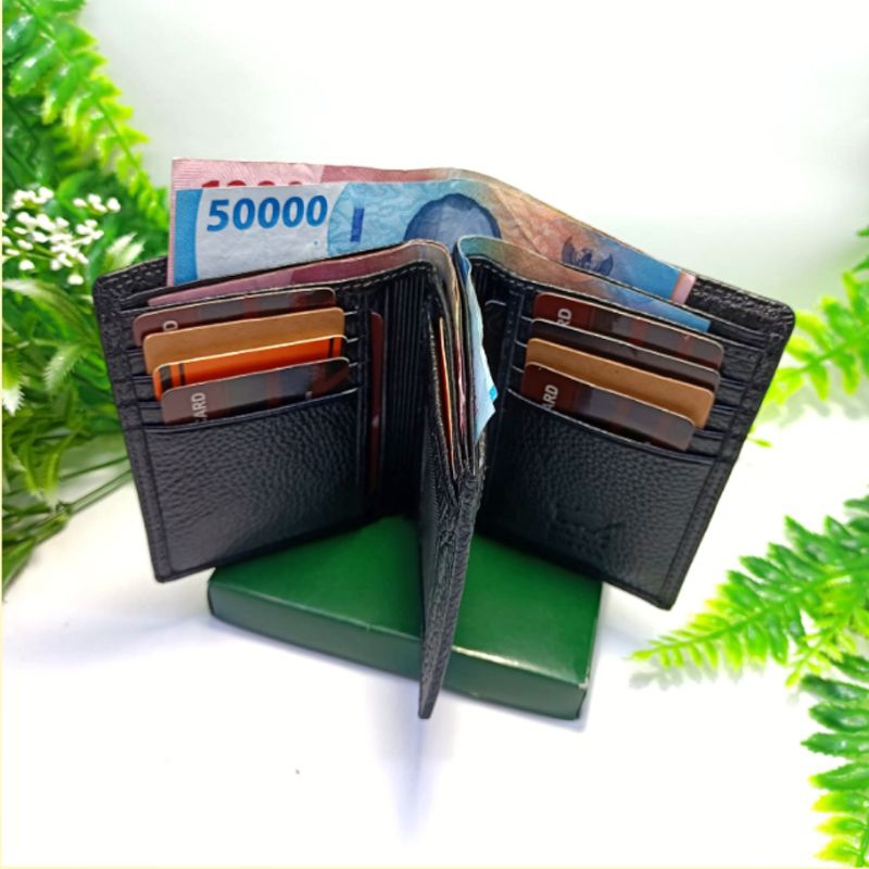 Dompet Pria Kulit Asli 3Dimensi# Dompet Kulit Lipat Diri 3Dimensi