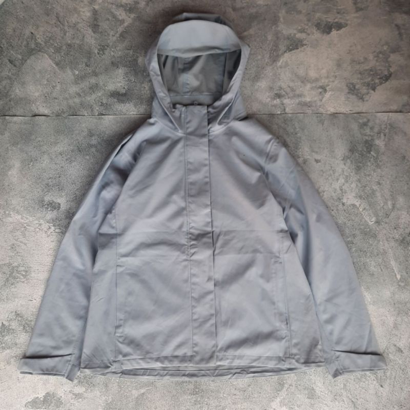 Uniqlo blocktech jacket waterproof