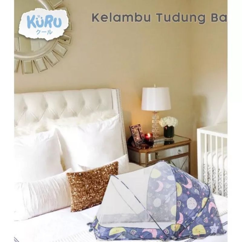 KURU Baby Mosquito Net/Kelambu Tudung Lipat Bayi