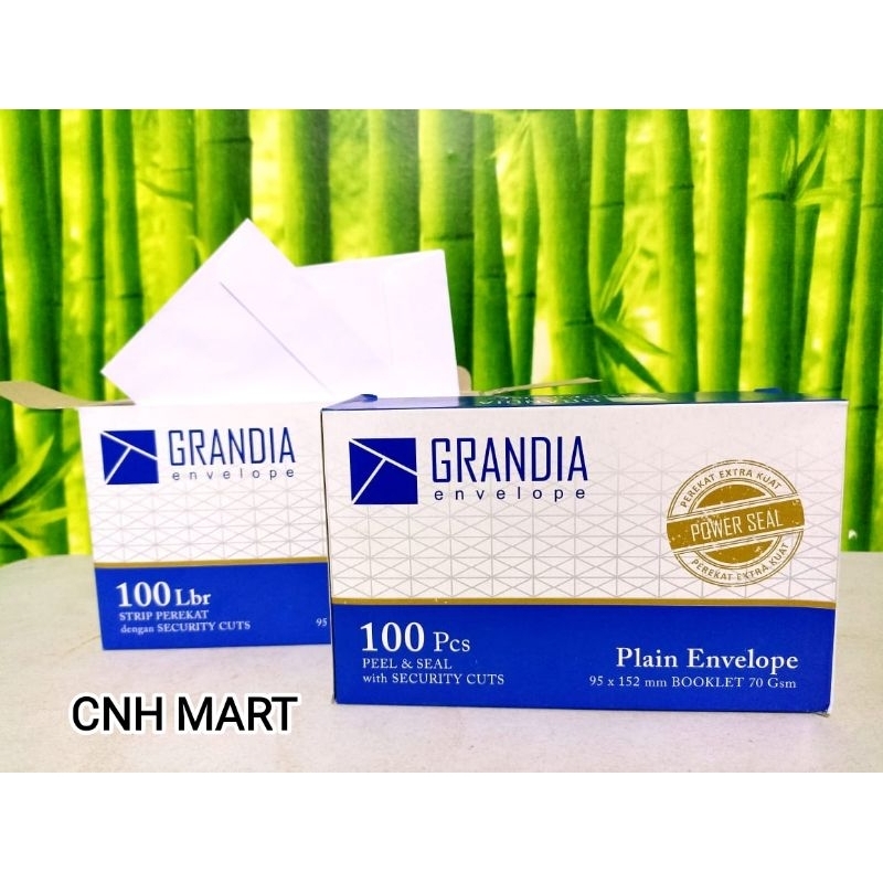 

Amplop Putih Grandia 104 isi 100 lembar