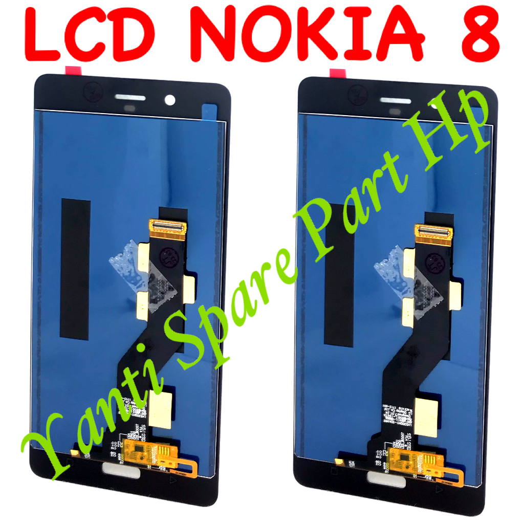 Lcd Touchscreen Nokia 8 Fullset New