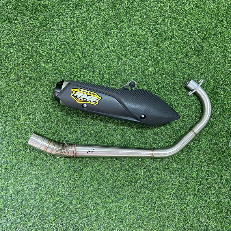 KNALPOT CB GL MP TIGER RMS MUFFLER COVER BAS HALUS NYAMAN LEHER BENDING BERKUALITAS