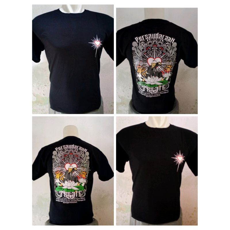 Kaos distro pria PSHT lengan pendek/kaos distro psht/kaos oblong psht hitam/kaos laki laki SH TERATE