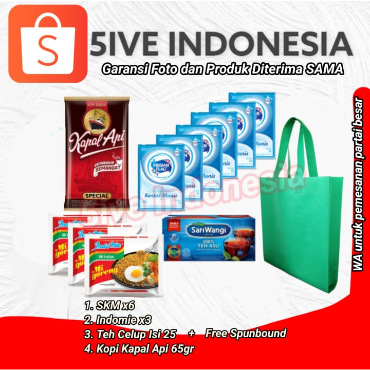 

Paket Sembako Hemat / Paket Sembako Murah Parcel Gift Hampers 2