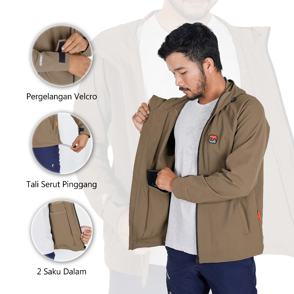 zarventure hornets jaket outdoor hiking jaket windbreaker