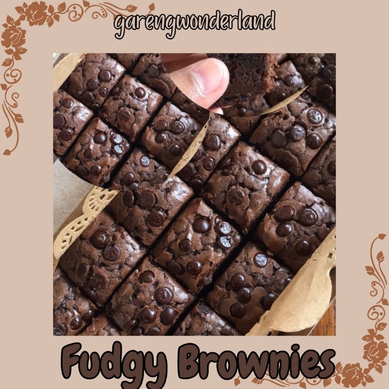 

[Termurah] Fudgy Brownies | Brownies Panggang | Brownies Sekat | Kue Kering | Hampers Brownies