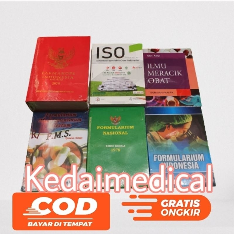 Paket 6 Buku Farmasi :