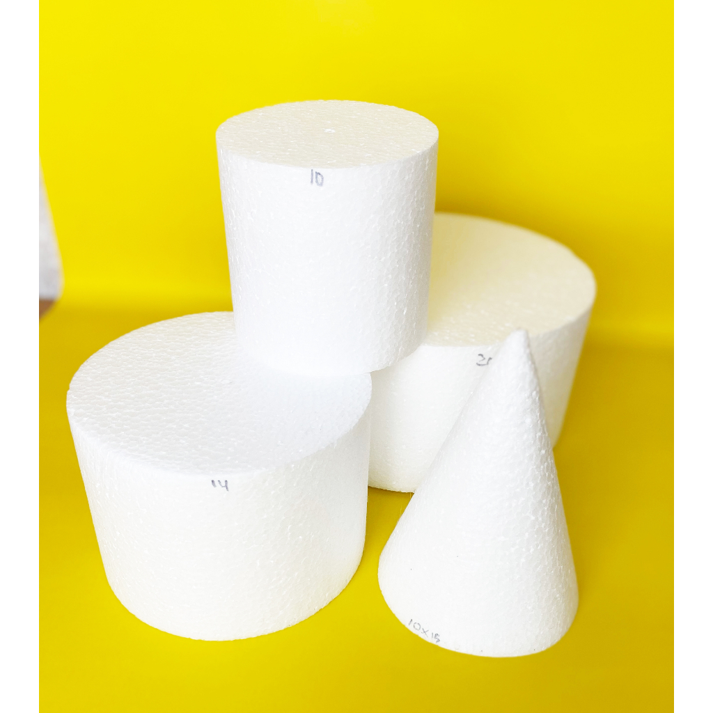 Dummy gabus - Foam tower money- Styrofoam bulat - Styrofoam kerucut - gabus kue - foam kue